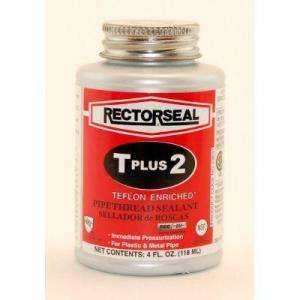 Rectorseal T Plus 2 4 oz. Teflon Pipe Thread Sealant 23631 at The Home 
