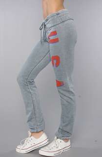 Wildfox The USA Skinny Malibu Sweats in Blue Jean  Karmaloop 