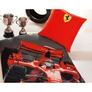 Ferrari Bettwäsche Race Baumwolle 135 x 200 cm  Küche 