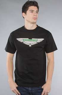 7th Letter The Wings Tee in Black  Karmaloop   Global Concrete 