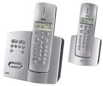  Festnetztelefone Shop   AEG Casa 205 2 DECT Telefon Set mit 