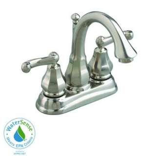 American StandardAriana 4 in. 2 Handle Bathroom Faucet in Satin Nickel 