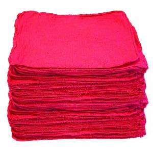 Red Cotton Shop Towels (288 Case) S 99593  