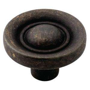 Liberty 1 1/4 in. Target Round Cabinet Hardware Knob P635ABC OB C at 