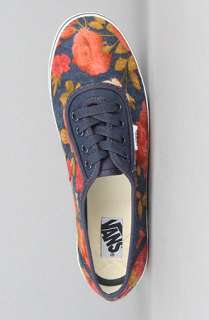 Vans The Cedar Sneaker in Flannel Floral Navy  Karmaloop 