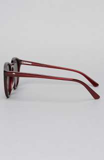 Contego Eyewear The Montale Sunglasses in Transparent Red  Karmaloop 