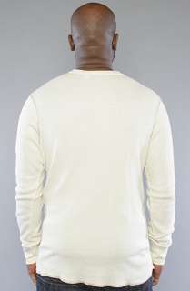 LRG The Steel Will Thermal Henley in Natural  Karmaloop   Global 