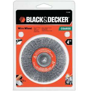 BLACK & DECKER 4 in. Crimped Wire Wheel 70 606 