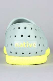 Native The Verona Shoe in Shuttle Grey Fizz Green  Karmaloop 