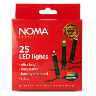 LED string lights green⁄multicolour   NOMA LITES  selfridges