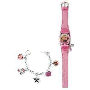 High School Musical Jugend Uhr Set mit LCD Uhr sowie Armband mit 5 