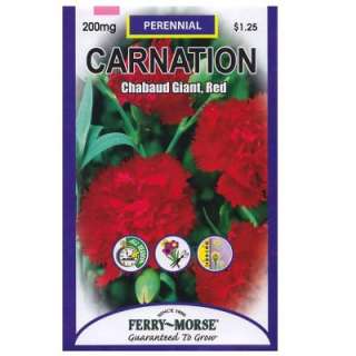 Ferry Morse Carnation Chabaud Giant Seed 8009  