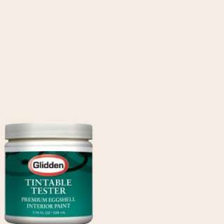 Glidden Premium 8 oz. Apricot White Interior Paint Tester GLC03 D8 at 