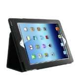 NEU KOLAY® iPad 3 Hülle   Leder Etui in Schwarz, Premium iPad 3 