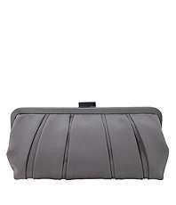 see all 6 colors nina logan pleated clutch $ 60 00