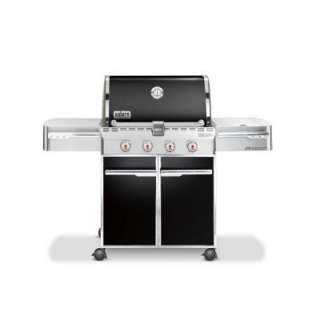 Weber Summit E 420 4 Burner Gas Grill in Black 7121001 at The Home 