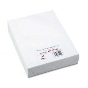 Premium Card Stock, 110lb, White, Letter, 250 Sheets/Bo 051851351001 