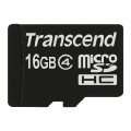  Transcend Micro SDHC 16GB Class 2 Speicherkarte mit SD 