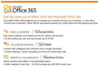Windows Office 2010 Office 365 Server Hardware Bags 