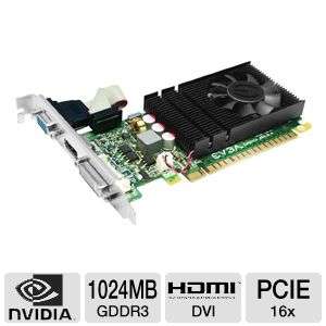 EVGA 01G P3 1430 LR GeForce GT 430 Video Card   1024MB, GDDR3, PCI 