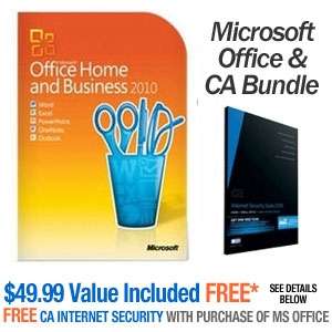 Microsoft Office Home and Business 2010 Suite 2 User License & CA 