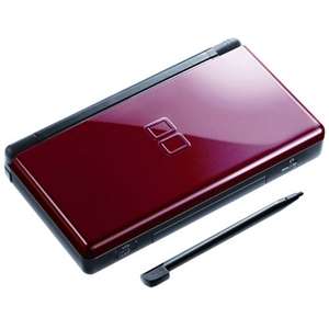 Nintendo DS Lite Portable Game System (Crimson/Black)  