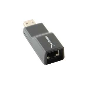SABRENT Ultra Compact RJ45 Ethernet LAN Adapter   10/100, USB 2.0, LED 