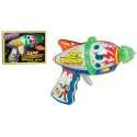 ZAPP BRANNIGAN Futurama Space Gun Spielzeugpistole Blechspielzeug mit 