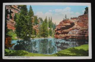 Gem Lake Estes Park Colorado Vintage Postcard  