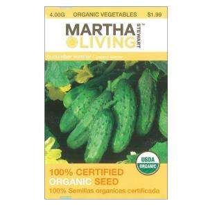 Martha Stewart Living 4 Gram Cucumber Sumter Seed (3912) from The Home 
