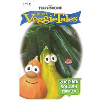 Ferry Morse Veggie Tales Veggie Tales Squash Black Beauty Zucchini 