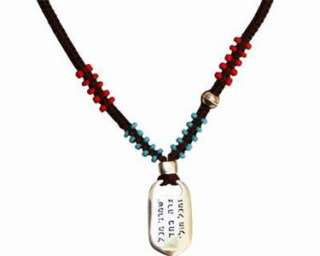 Turquoise Kabbalah protection necklace sterling silver  
