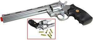   barrel 357 Magnum Airsoft Revolvers Hand guns Pistols w/Shells  