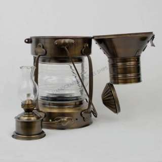 Pictures Antique Brass Ship Anchor Oil Lantern 20