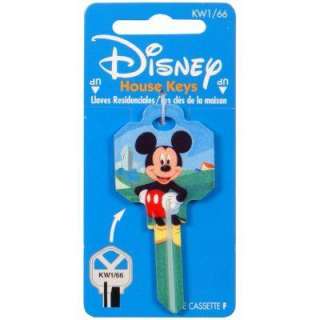 Hillman #66 Disney Mickey Mouse House Key 94411 