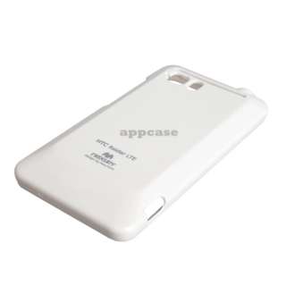   Pearl Color Flexible Soft Case For HTC VIVID AT&T HOLIDAY 4G lte