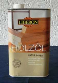 5L LIBERON Holzöl natur für Innenbereich (18€/L)  