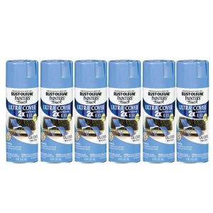 Painters Touch 12 oz. Gloss Spa Blue Spray Paint (6 Pack) 182696 at 