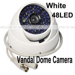 8CH Net 1000GB DVR 8pcs 600TVL LINE Vandal DOME CCTV Camera System 