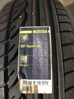 Dunlop SP Sport 01 235 /50 R18 97 V NEU Für X3,VW Touran etc in 