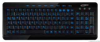 Typhoon Illuminated Keyboard K 100 mit LED Tastenbeleuchtung