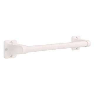 Safety First 16 in. x 7/8 in. Exposed Screw Grab Bar in White S1F516W 