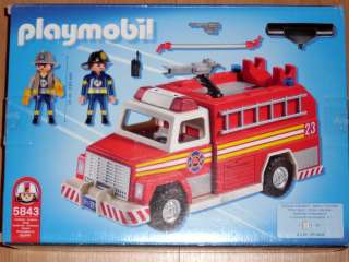 PLAYMOBIL 5843 (4820 4821) Feuerwehr Fire Truck NEU OVP  