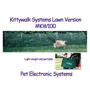 Kittywalk Systems Lawn Version Outside Dog Cat Enclosure KW100 + FREE 