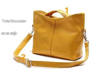 Genuine Leather Handbag Tote/Shoulder Bag Satchel Hobo  