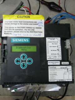 Siemens ThyssenKrupp 787AF4 Soft Motor Starter Ser E03  