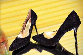   sexy Lace 7.5cm Stilettos bride evening Wedding heel Pump Shoes  