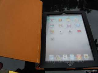   Cover Leather Pouch Case With Stand for Apple iPad 2 Black  