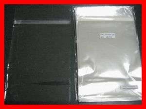 200 7 3/8 x 10 1/2 Resealable COMIC BOOK sleeves bags  