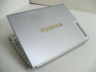 TOSHIBA PORTEGE R600 LAPTOP 1.4 GHz 3GB 160GB DVDRW SPECIAL4 